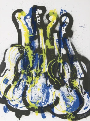 Arman, Arsenic and Old Lace, Screenprint