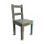 Indian Vintage India Wood Childrens Chair For Sale - Image 3 of 7