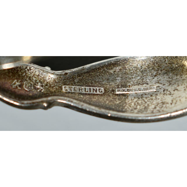 Antique Sterling Decorative Nursery Rhyme Collectors Baby Spoon For Sale - Image 13 of 13