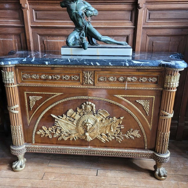 Vintage Louis XV Style Ceremonial Commode, 1950s For Sale - Image 4 of 5