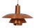 Vintage PH 4/4 Copper Pendant Light by Poul Henningsen, 1970s For Sale