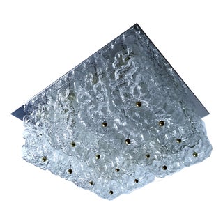 Large Bubble Glass Ceiling Lamp from Limburg For Sale