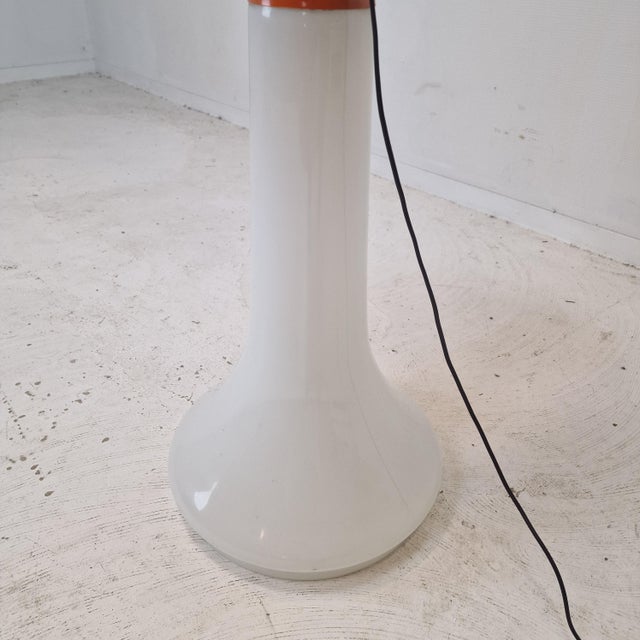 Mid-Century Italian Space Age Murano Glass Floor Lamp, 1970s For Sale - Image 12 of 13