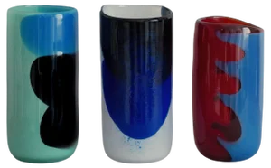 Lightscapes Vases by Derya Arpac, Set of 3
