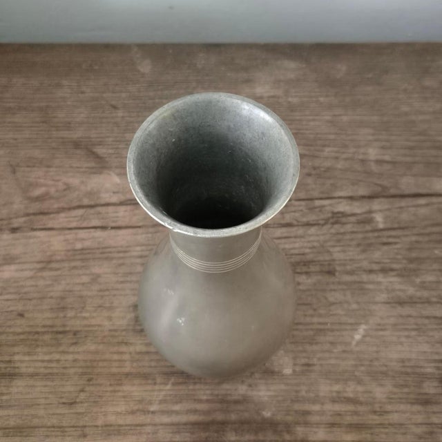 1920s Pewter Vase from Guldaktiebolaget, 1920s For Sale - Image 5 of 7