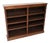 Antique Victorian Open Bookcase, 1860 For Sale