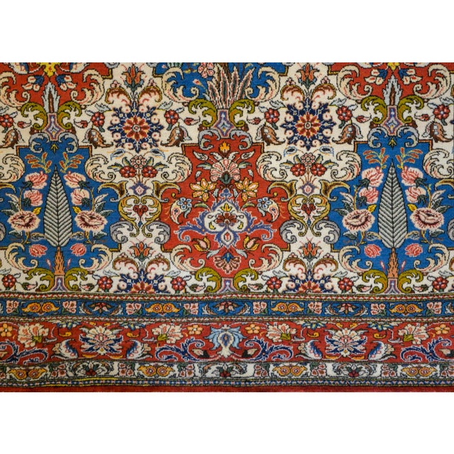 Mid 20th Century Vintage Mid Century Bakhtiari Rug For Sale - Image 5 of 10