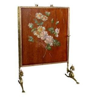 Bronze Triptych Mirror, 1900s For Sale