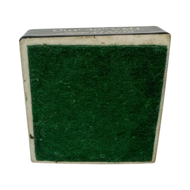 Red Vintage the 21 Club Nyc Vmi Alumni Equestrian Jockey Paperweight For Sale - Image 8 of 12
