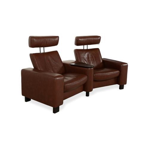 Arion Two-Seater Sofa in Leather from Stressless For Sale - Image 4 of 18