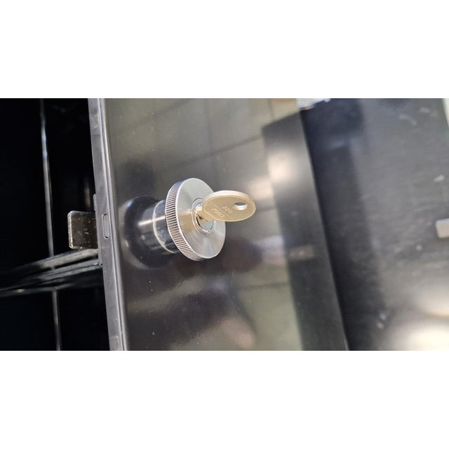 4-Module Bookcase in Chromed Metal and Blue Iron from USM Haller, 1970s For Sale - Image 14 of 18