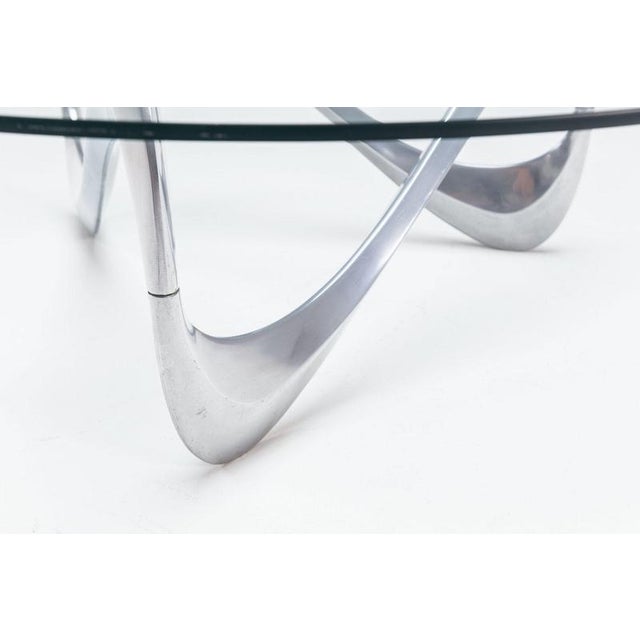 Snake Coffee Table attributed to Knut Hesterberg for Ronald Schmitt, Germany, 1965 For Sale - Image 13 of 14