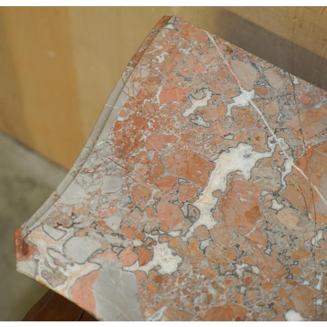 Italian Marble Top Bombe Nightstands,1880s, Set of 2 For Sale - Image 15 of 18