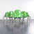 DSS Vivid Green Fibreglass Dining Chair by Eames, 1960s For Sale - Image 3 of 12