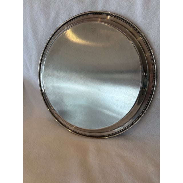 Mid 20th Century Sterling Silver Gorham Platter For Sale In New York - Image 6 of 8