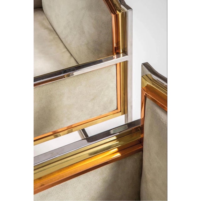 Armchair by Alain Delon for Maison Jansen - Set of 4 For Sale In Miami - Image 6 of 6