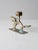 Metal Vintage Chinese Brass Dragon Candlestick Holder For Sale - Image 7 of 13