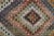 Brown Vintage Turkish Kilim Rug - 61" X 101" For Sale - Image 8 of 13