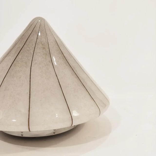 Mid-Century Modern Italian Table Lamp in the style of F. Fabbian, 1970s For Sale - Image 3 of 9