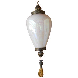 Stunning Mid Century Pendant Lamp For Sale