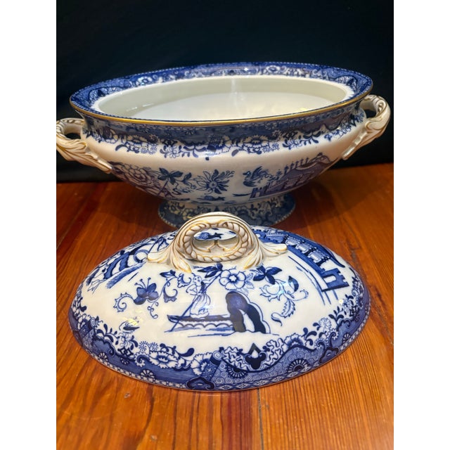 Asian Antique Antique Royal Worcester Tureen For Sale - Image 3 of 4