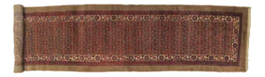 Early 20th Century Antique Bakhshaish Runner Rug - 3′4″ × 17′4″