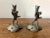 Metal Antique Wilcox Silver Plate Figural Candleholders- a Pair For Sale - Image 7 of 7