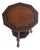 Antique Wooden Side Table with Bobbin Legs, 1920s For Sale