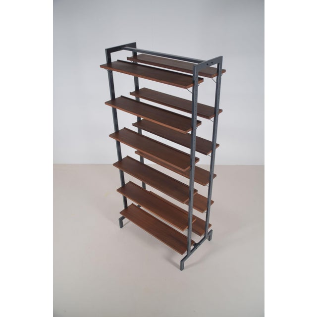 Mid-Century Modern Vintage Freestanding Bookshelf by Olof Pira for Planmöbel, 1960s For Sale - Image 3 of 9