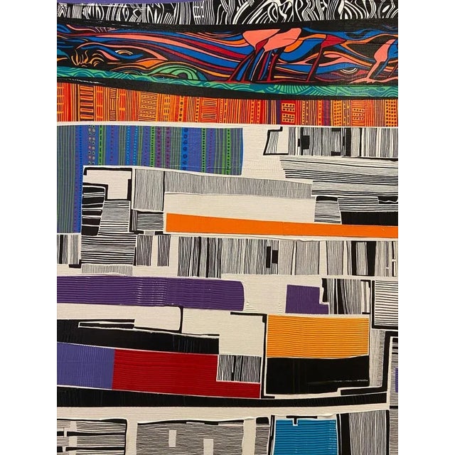 Contemporary Alain Carpentier, The Fields of Keukenhoff, 2020, Acrylic on Canvas For Sale - Image 3 of 6