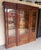 French Late 19th Century Mahogany Three-Door Glass Bookcase With Original Glass & Keys For Sale - Image 4 of 16