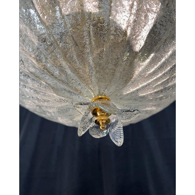 Pendant Light by Barovier for Barovier & Toso, 1970s For Sale - Image 4 of 11