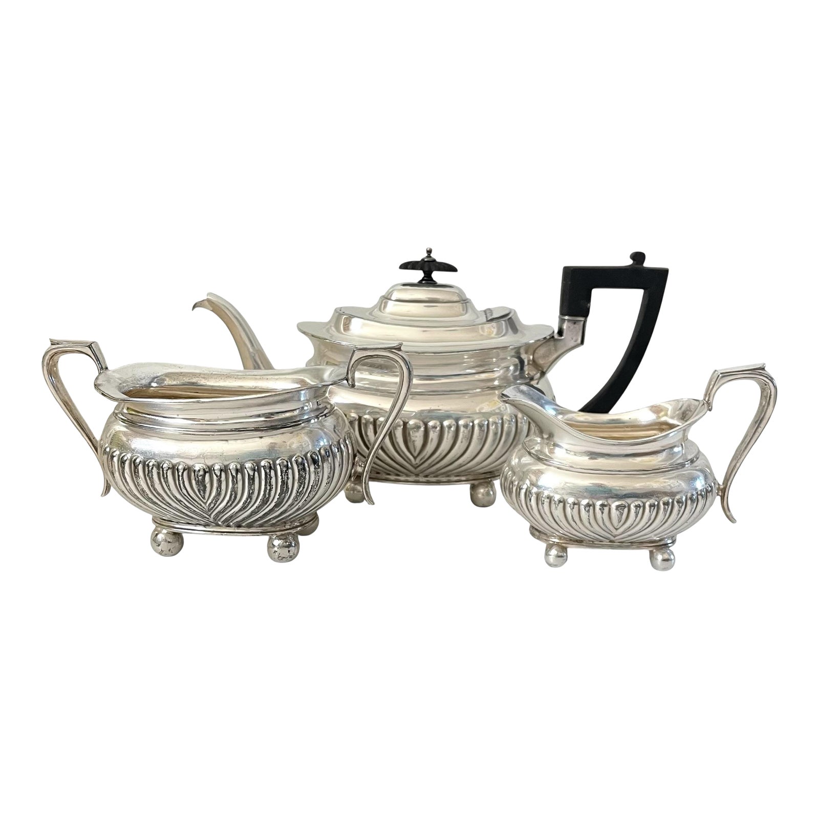 VTG Regency-Style Silver Plate Tea Set Cooper Bros Sheffield England ...