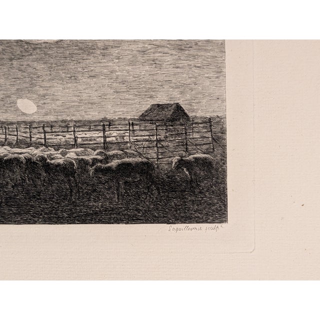 Late 19th Century Late 19th Century French Folio Engraving For Sale - Image 5 of 8