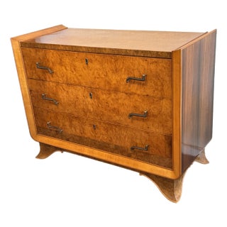 Italian Bullnose Chest of Drawers, Circa 1940s For Sale