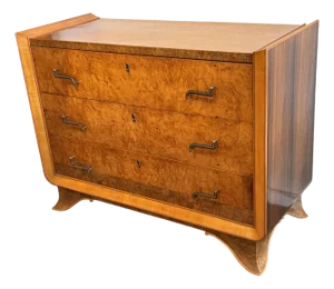 Italian Bullnose Chest of Drawers, Circa 1940s