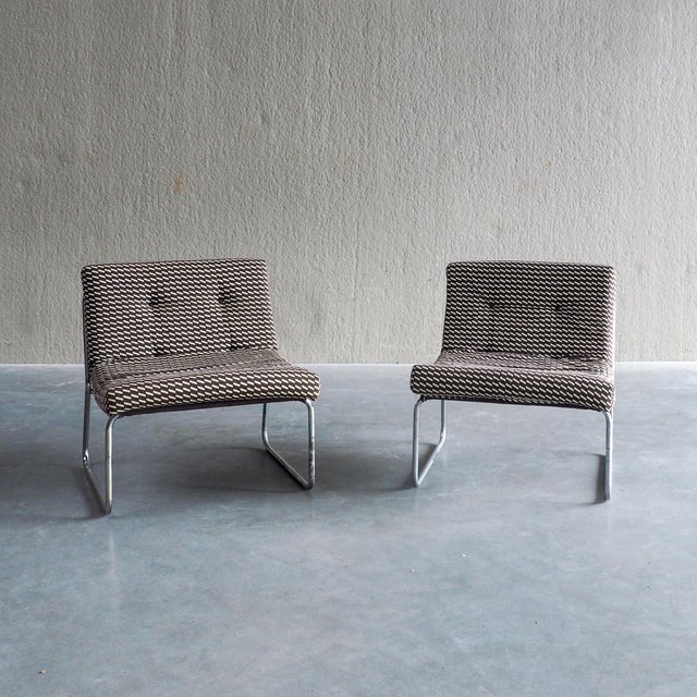 Mid-Century Modern Modular Lounge Chairs, 1960s, Set of 2 For Sale - Image 4 of 16
