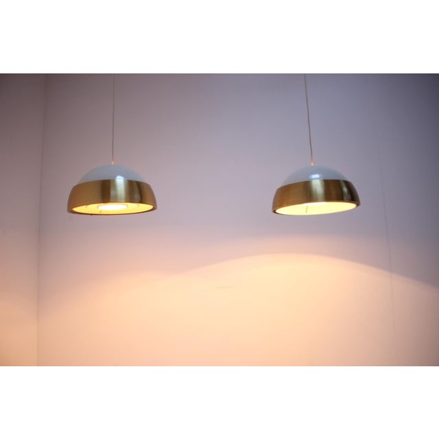 Space Age Pendants attributed to Napako, 1970s, Set of 2 For Sale - Image 18 of 18