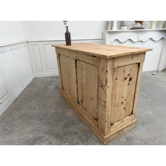 Tan Antique Workshop Cabinet with 18 Drawers, 1890s For Sale - Image 8 of 10