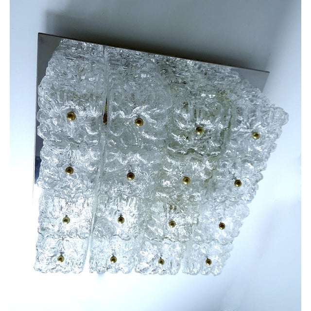 Large Bubble Glass Ceiling Lamp from Limburg For Sale - Image 17 of 18