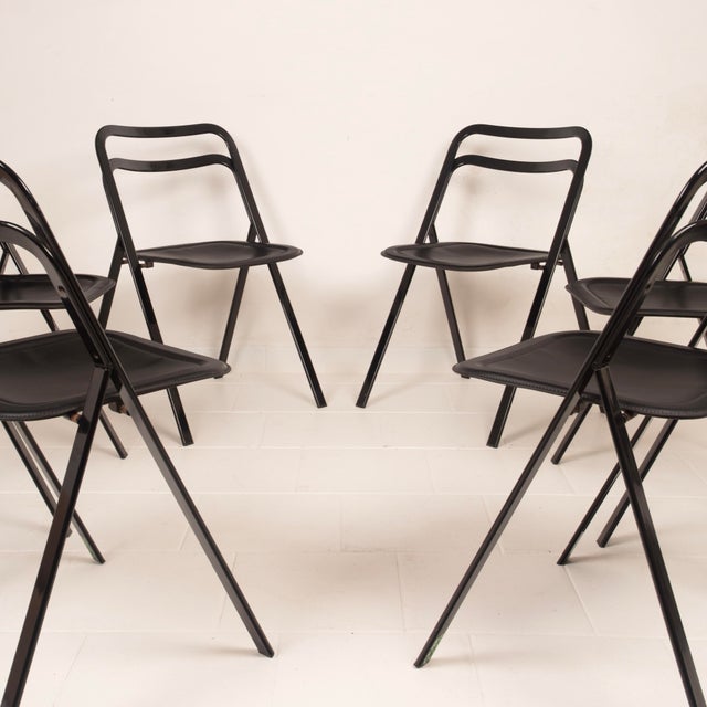 Clio Chairs by Giorgio Cattelan for Cidue, 1970s, Set of 6 For Sale - Image 14 of 18