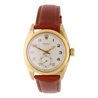 Vintage Rolex Oyster 6246 36mm Dial Small Seconds Manual Wind Watch Circa 1972 For Sale