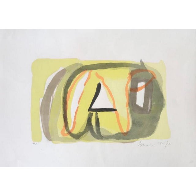 Lithograph, 1973 Handsigned by the artist in pencil and numbered 33/75 Printer : Pierre Badey (Paris) Catalog : Mason...