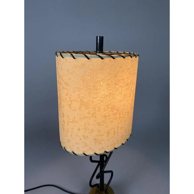 Bedside Lamps attributed to the Majestic Lamp Co., 1950s For Sale - Image 6 of 13