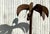 Vintage Monumental Patinated Metal Palm Tree For Sale - Image 10 of 12