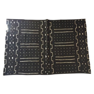 Vintage Mud Cloth Throw For Sale