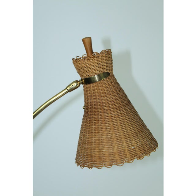 Kalmar Kiwi Floor Lamp by J. T. Kalmar for Kalmar, 1940s For Sale - Image 4 of 18