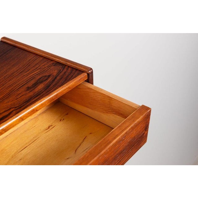 Scandinavian Floating Nightstands in Rosewood, Denmark, 1960, Set of 2 For Sale - Image 9 of 13