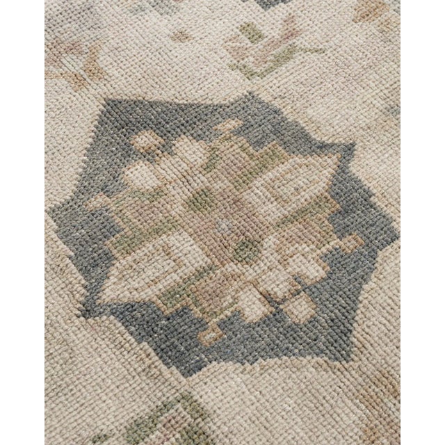 Vintage Turkish Oushak Rug 5'8 X 9'3 For Sale - Image 16 of 18