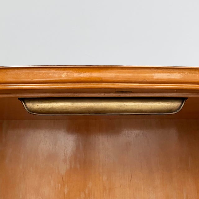 Italian Art Deco Inlaid Wood Bar Cabinet, 1930s For Sale - Image 10 of 18